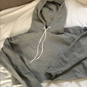 Cropped hoodie